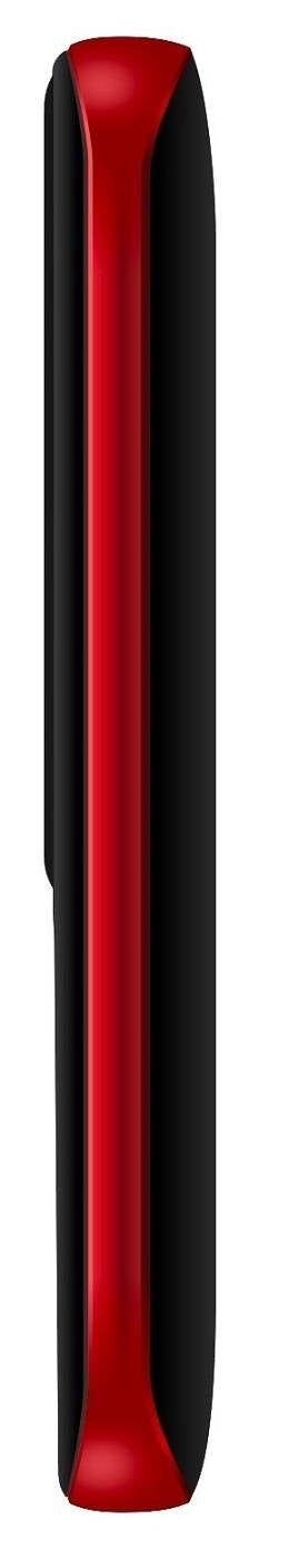 Konrow Sweet – kompakt – 2,4-Zoll-Display – Dual-SIM – UKW-Radio – Schwarz / Rot