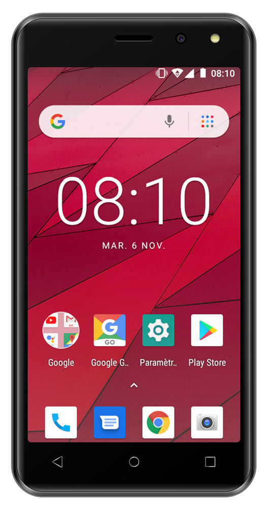 Konrow Easy 5 - Android 8.1 - 4G - Écran 5'' - Double Sim - 8Go, 1Go RAM - Gris