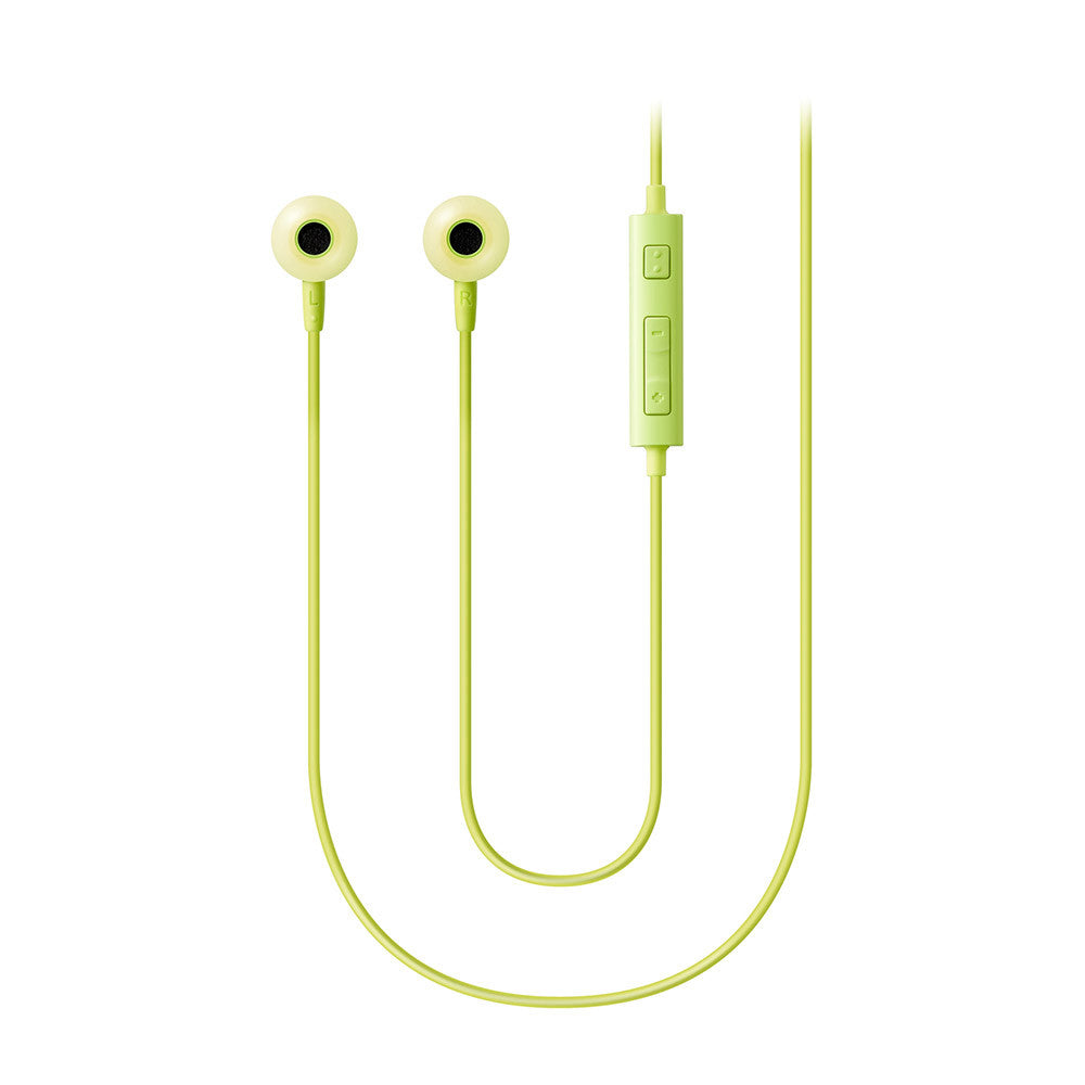 Samsung EO-HS1303BE - Écouteurs Intra-Auriculaire - Prise Jack 3.5 - Télécommande - Vert (Emballage Originale)