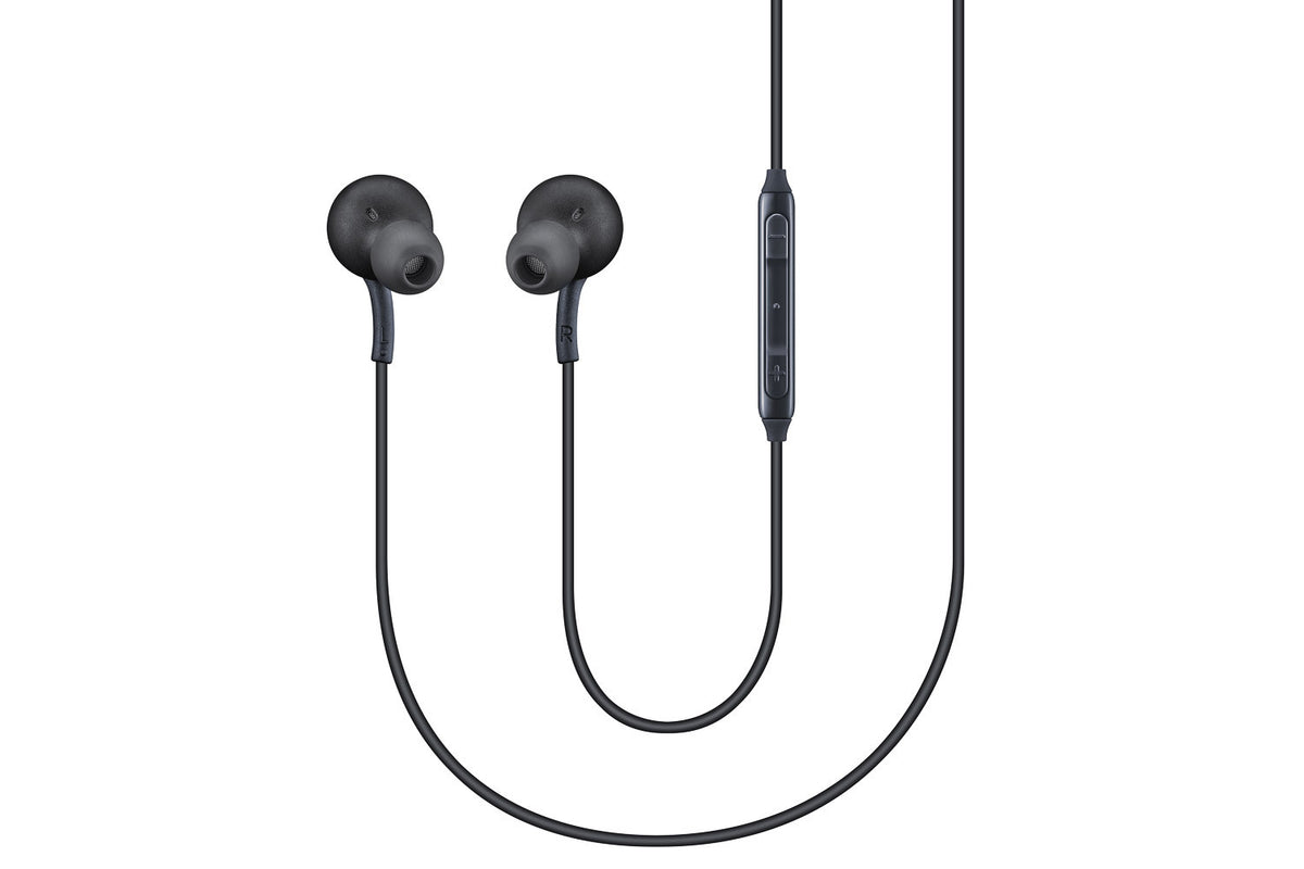 Samsung EO-IG955 - Auricolare in-ear AKG - Jack 3.5 - Telecomando - Nero (confezione originale)