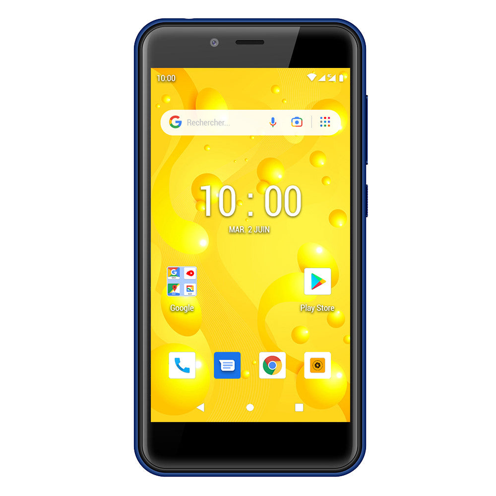 Konrow Star 5 (Double SIM - 4G - Écran 5'' - 16 Go, 2 Go RAM) Bleu
