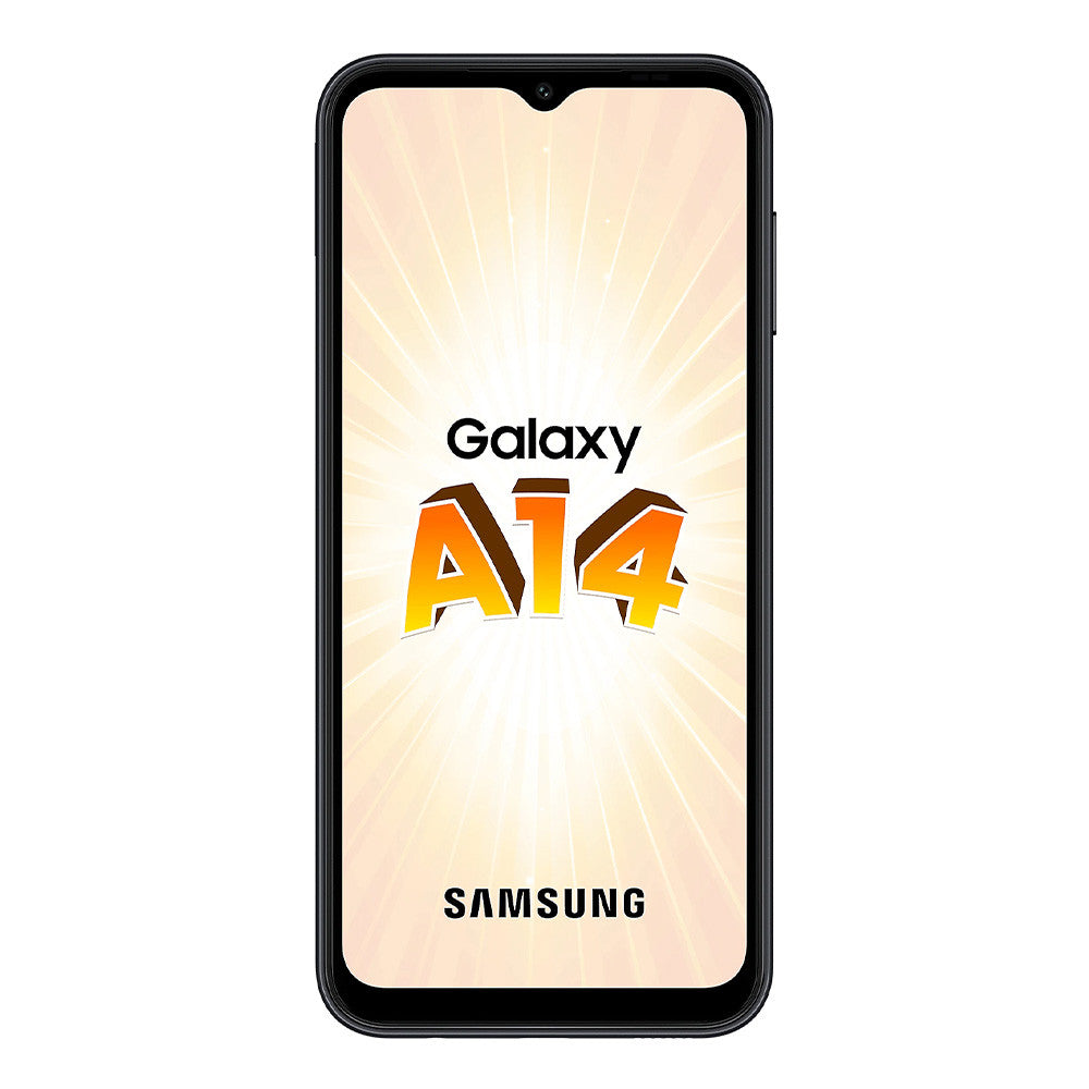 Samsung A145R/DSN Galaxy A14 (Dual SIM - 6.6'' - 64 GB, 4 GB RAM - 2 jaar garantie door HEM) Zwart