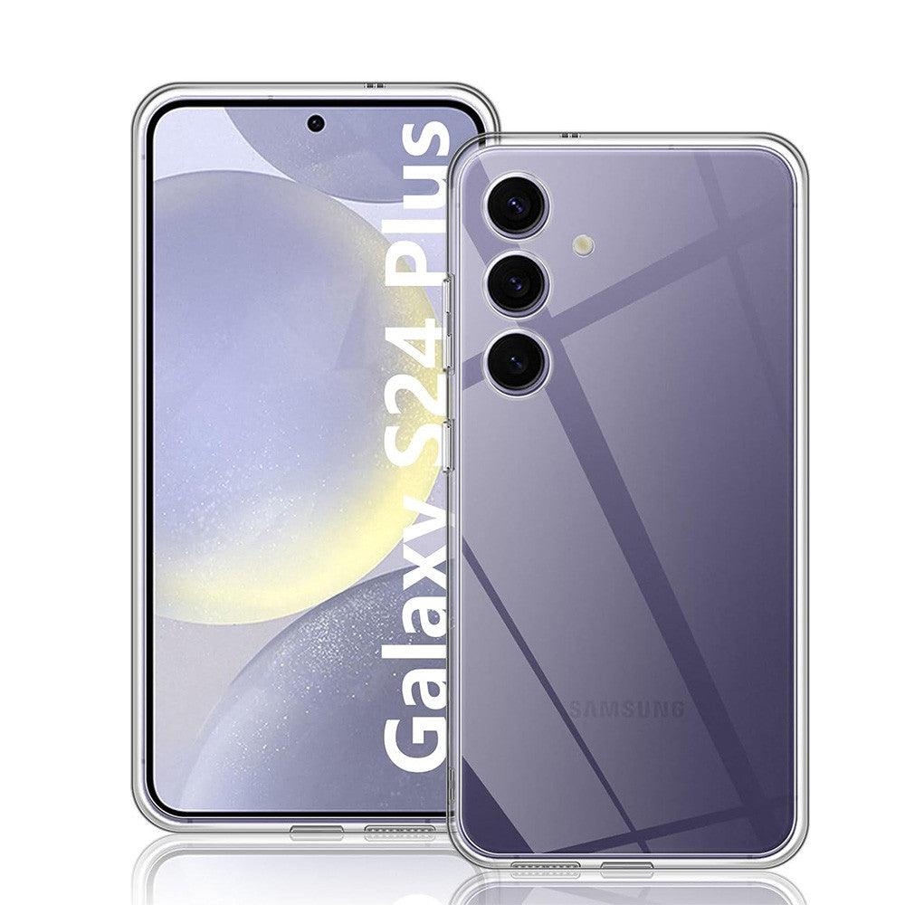 Silicone case for Samsung Galaxy S24 (0.5 mm, Transparent) Bulk