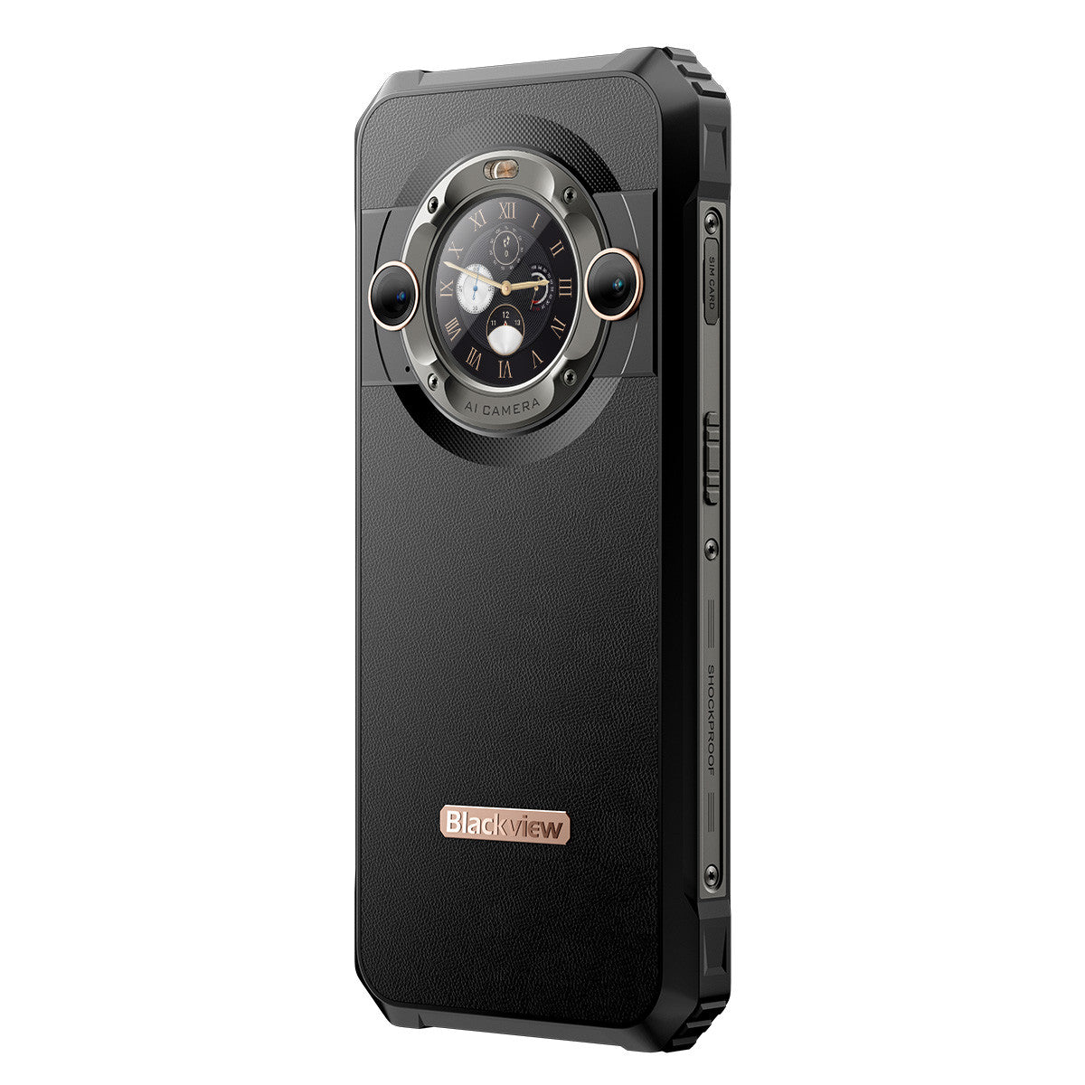 Blackview BL9000 5G (Dual SIM - 6.78'' Bildschirm - 512 GB, 12 GB RAM) Schwarz