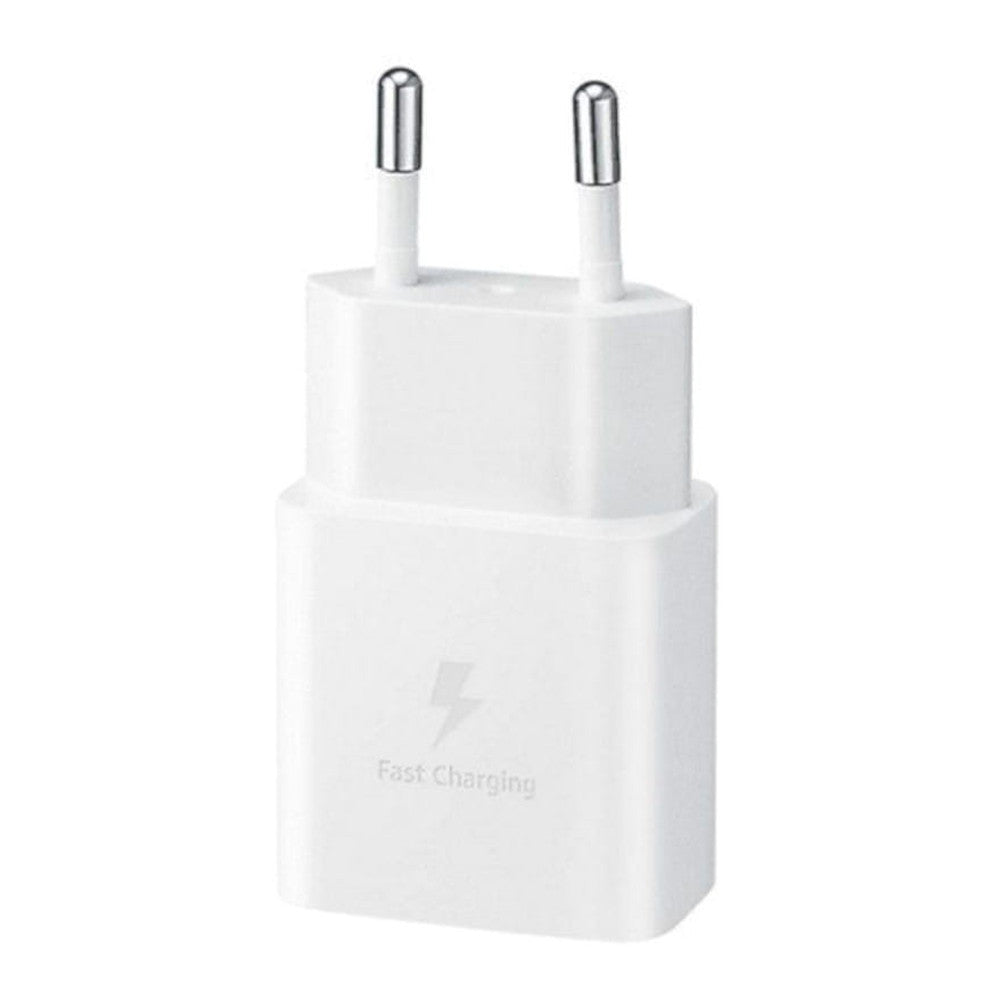 Samsung EP-T1510XWE - Complete netlader - 15W-adapter & USB Type-C-naar-Type-C-kabel - wit - originele verpakking