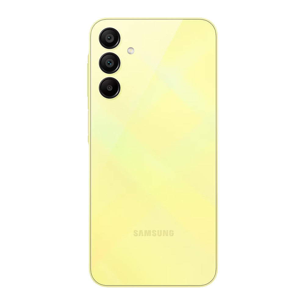 Samsung A155F/DSN Galaxy A15 (6.5'' - 128 GB, 4 GB RAM - Buitenlands product, 2 jaar garantie) Geel