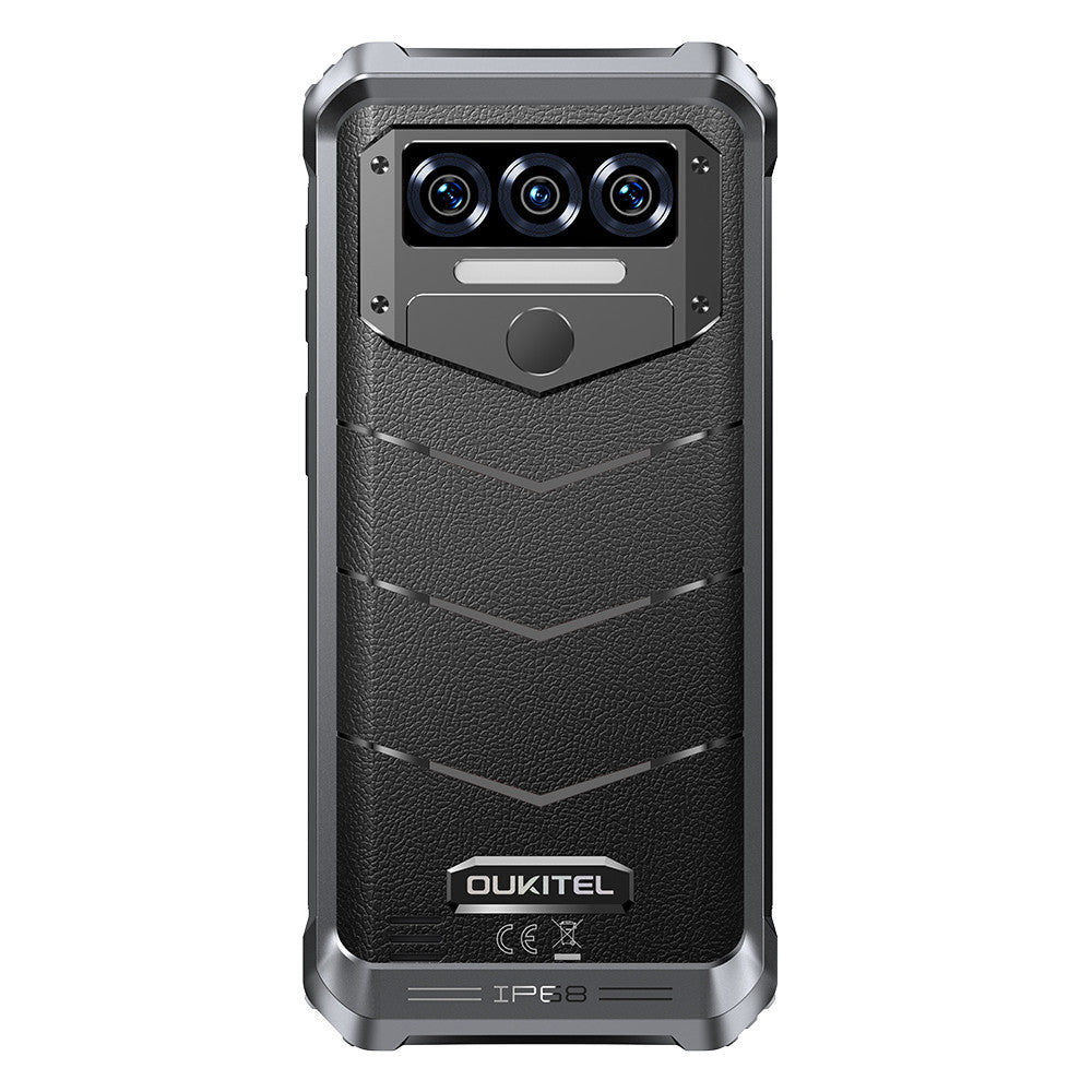 Oukitel WP38 (6.52" - NFC - 10 600 mAh - 256 GB, 6 GB RAM) Negro