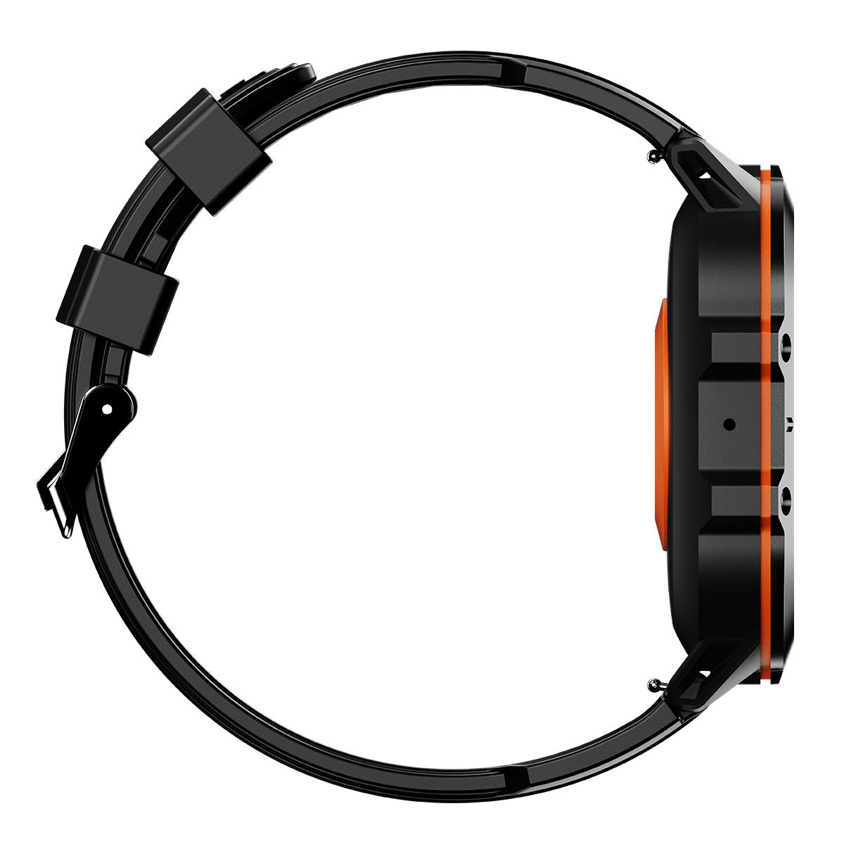 Oukitel BT20 (Robuuste smartwatch - 1.96'' - Oproepen beantwoorden) Oranje