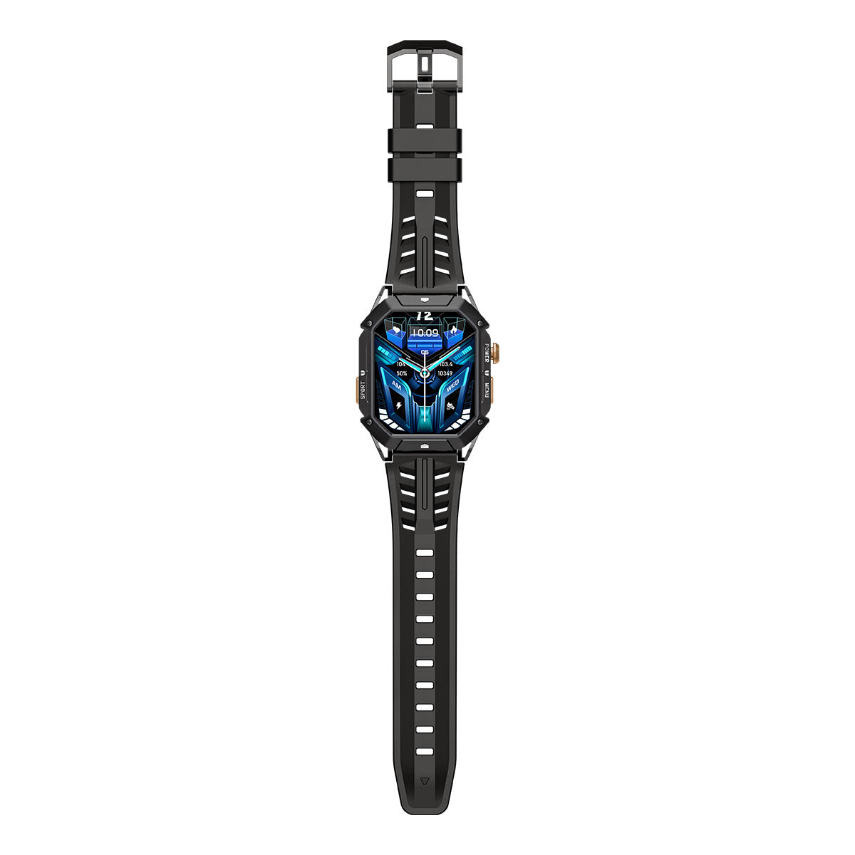 Oukitel BT80 (Robuuste smartwatch - 2.13'' - Oproepen beantwoorden) Zwart