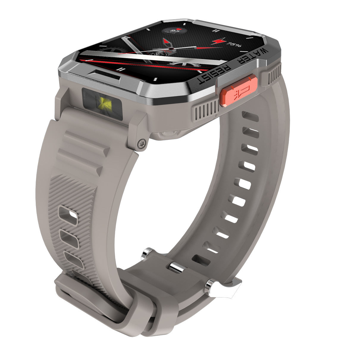 Blackview W60 (Reloj inteligente reforzado - 2.01'' - Micrófono integrado) Caqui