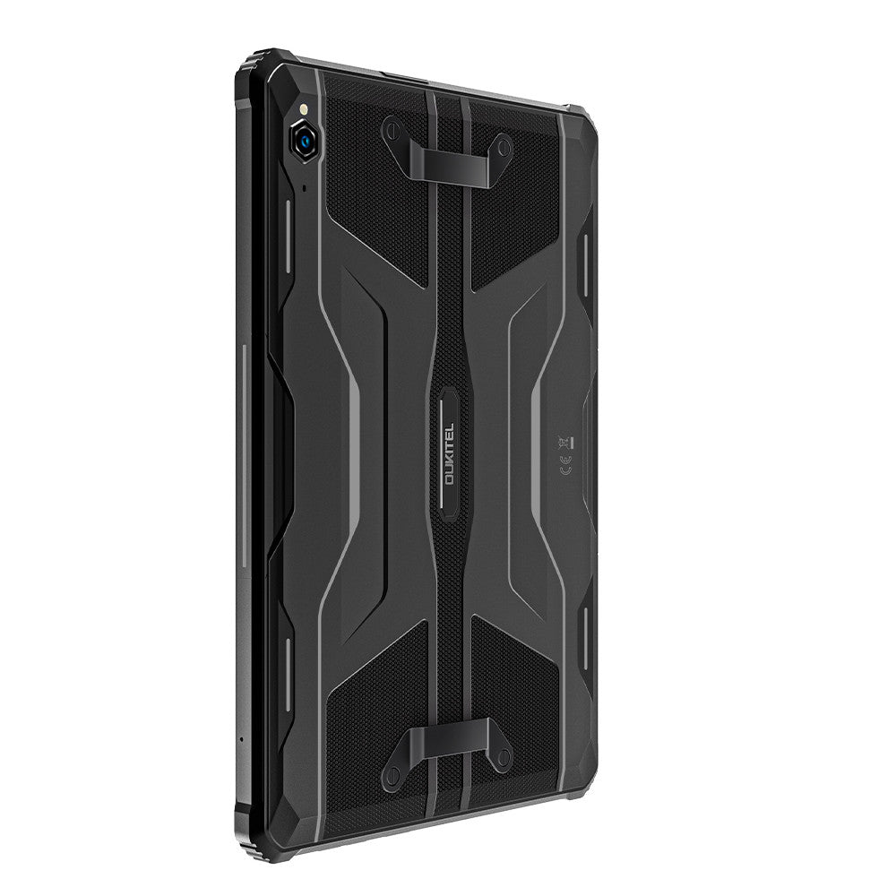 Oukitel RT9 - Robuuste tablet (4G - 10.1" - NFC - 11 000 mAh - 256 GB, 6 GB RAM) Zwart