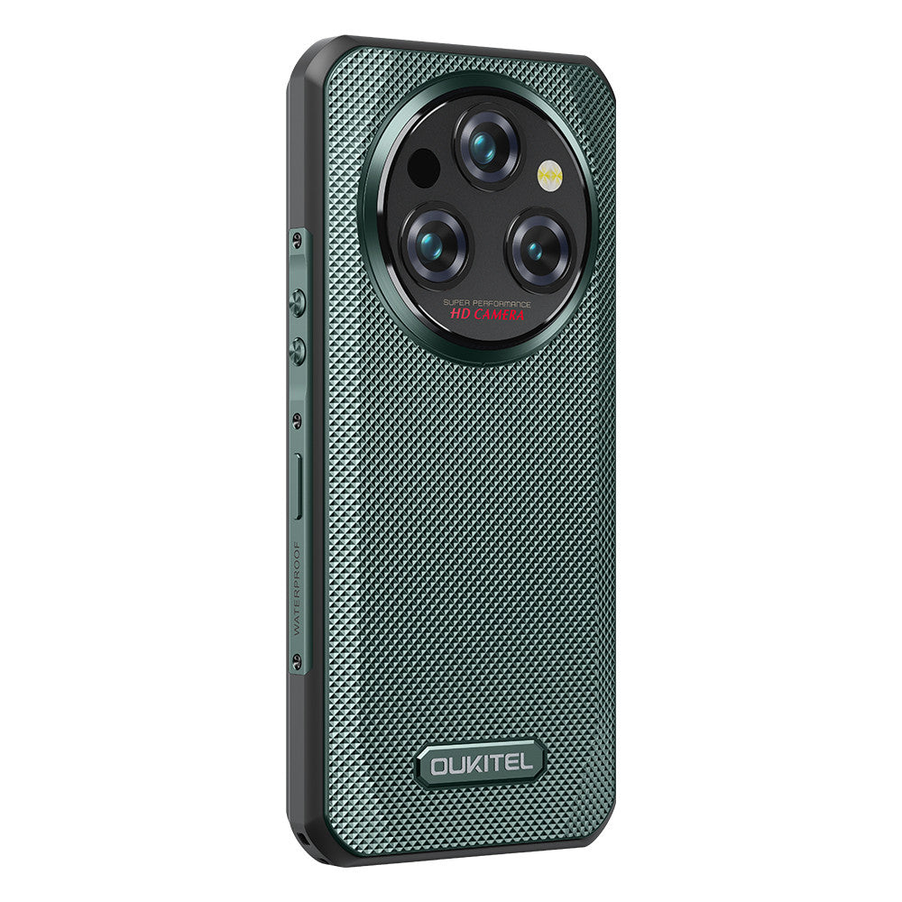 Oukitel WP35 5G (6.6" - NFC - 11.000 mAh - 256 GB, 8 GB RAM) Grün