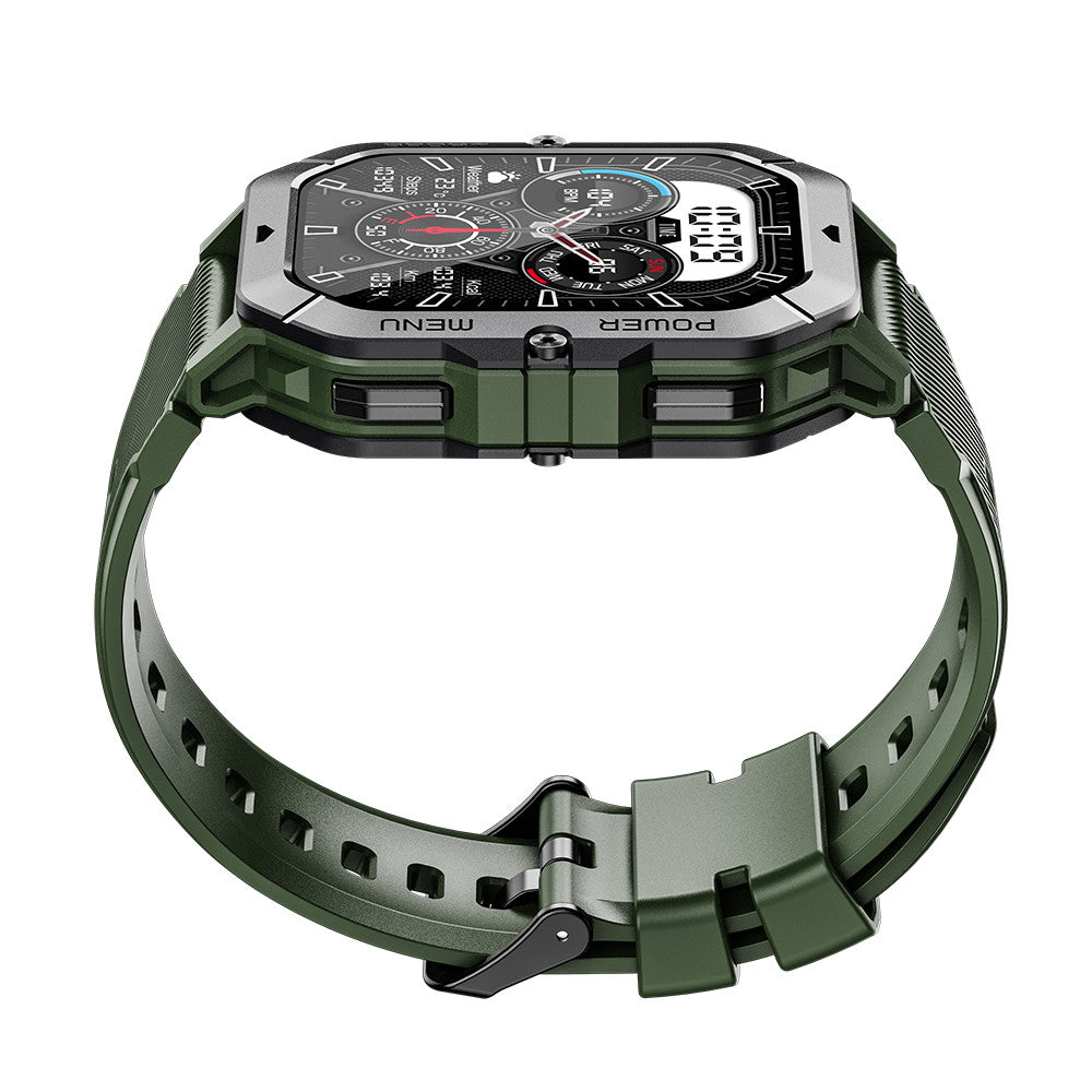 Oukitel BT101 (Montre Connectée Robuste - 2.02'' - Réponds aux appels) Vert