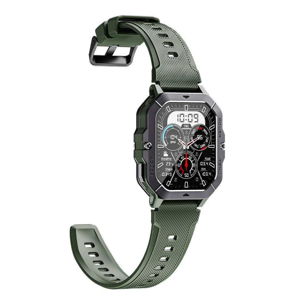 Oukitel BT101 (Montre Connectée Robuste - 2.02'' - Réponds aux appels) Vert
