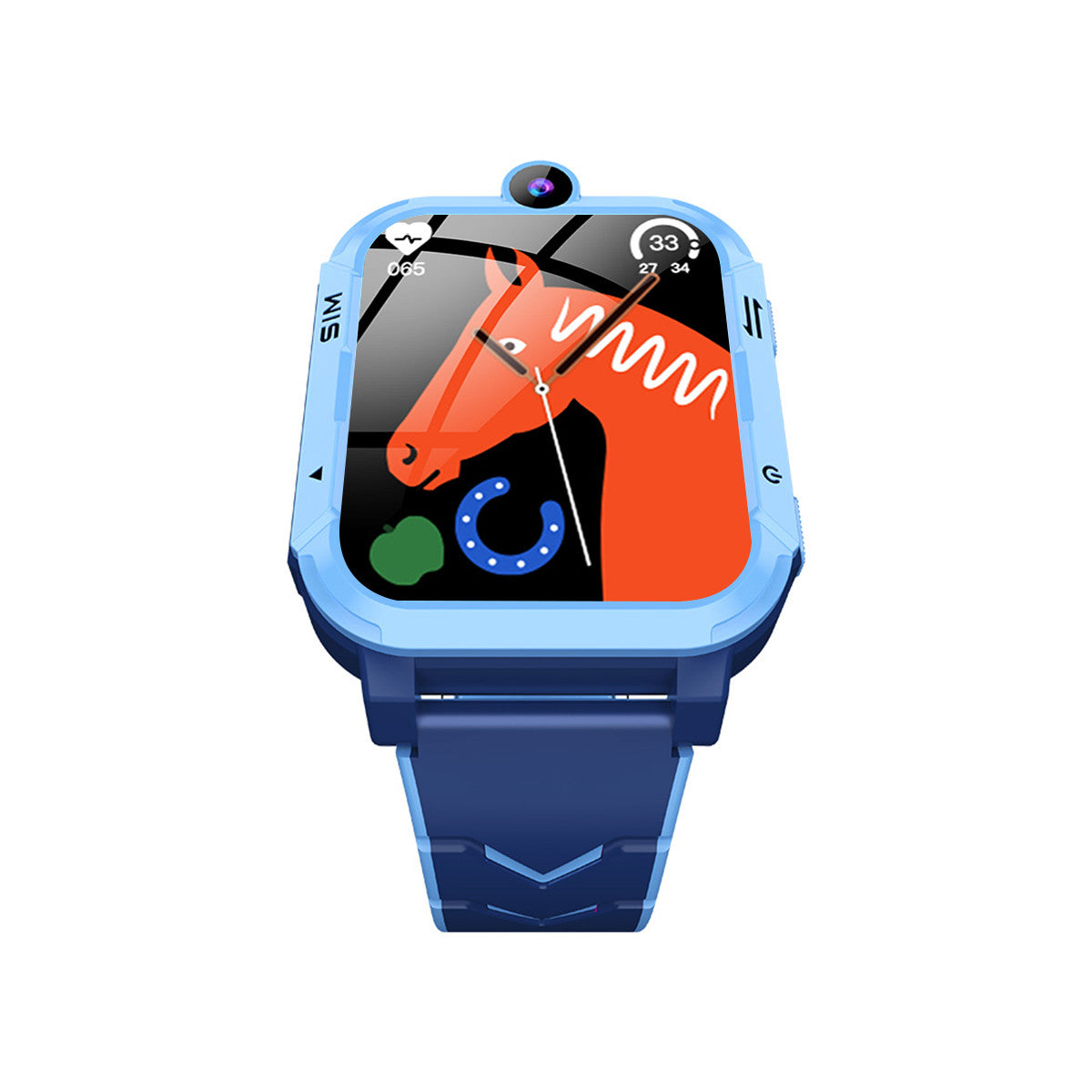 Blackview Z20 (Smartwatch für Kinder - 1.83'' - 4G-SIM-Unterstützung - 4G-Videoanrufe - IP67) Blau