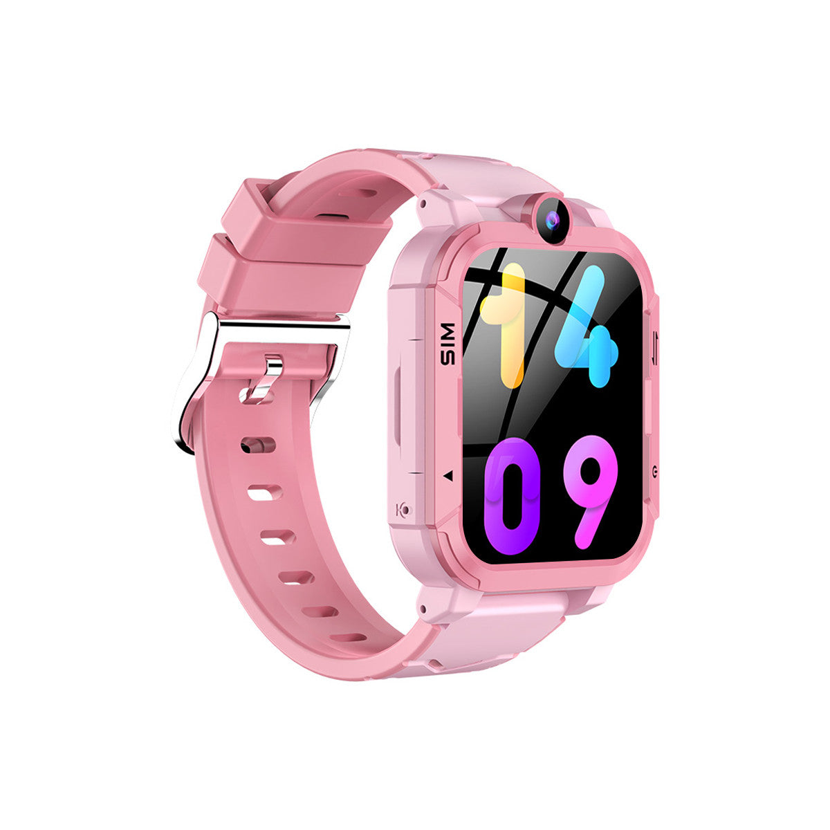 Blackview Z20 (Montre Connectée pour enfant - 1.83'' - Support Sim 4G - Appels Vidéo 4G - IP67) Rose