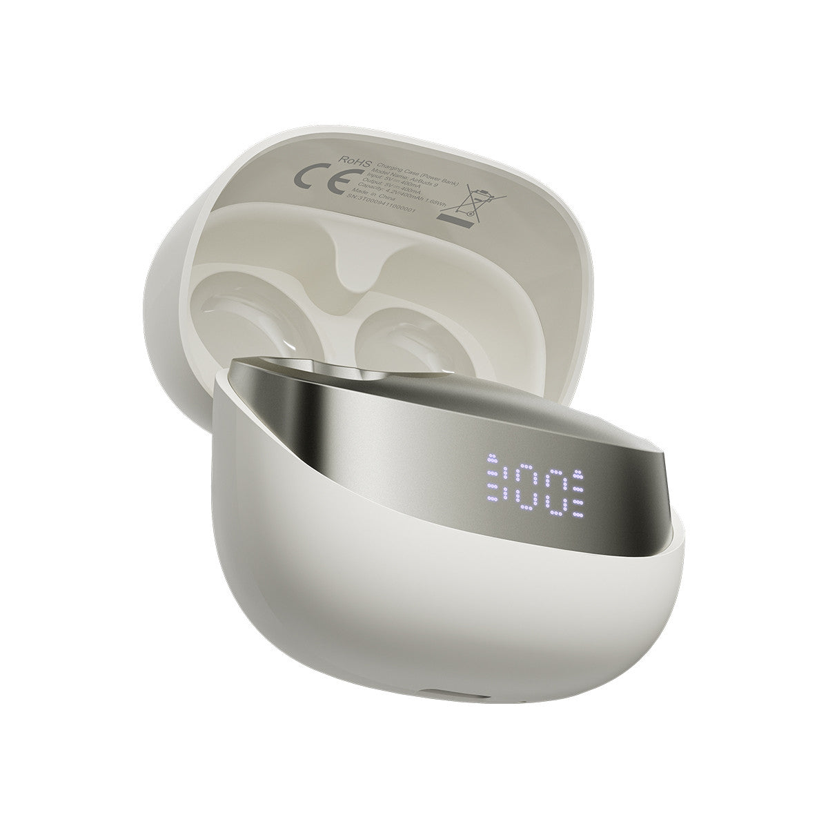 Blackview Airbuds 9 (Display Screen - Bluetooth 5.4) White