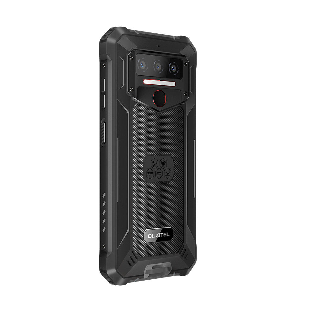 Oukitel WP23 Pro (Dual SIM - 6.52" - 10 600 mAh - 256 GB, 8 GB RAM) Zwart