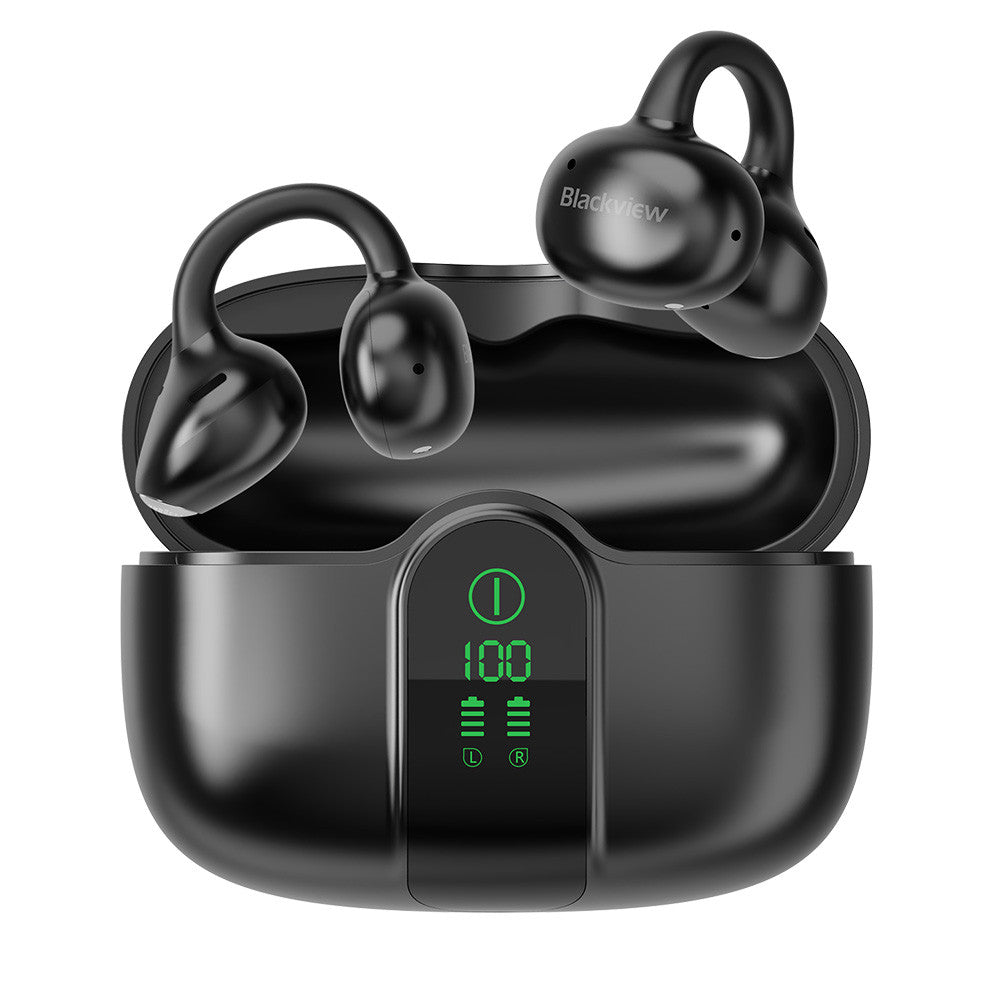 Blackview AirBuds 15 (Bluetooth 6.0 - Display - Geräuschreduzierung) Schwarz
