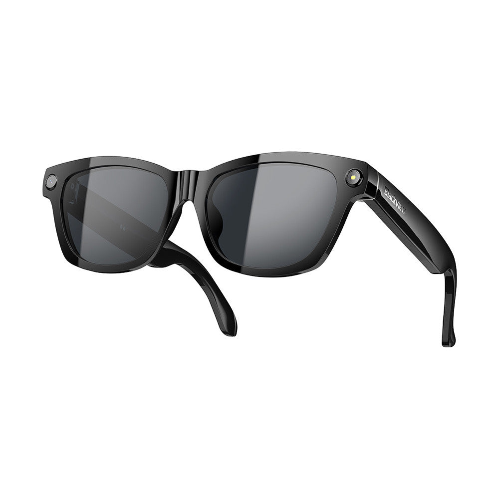 Blackview BV100 (Gafas con cámara - 8 MP - Asistente de voz con IA) Gafas de sol