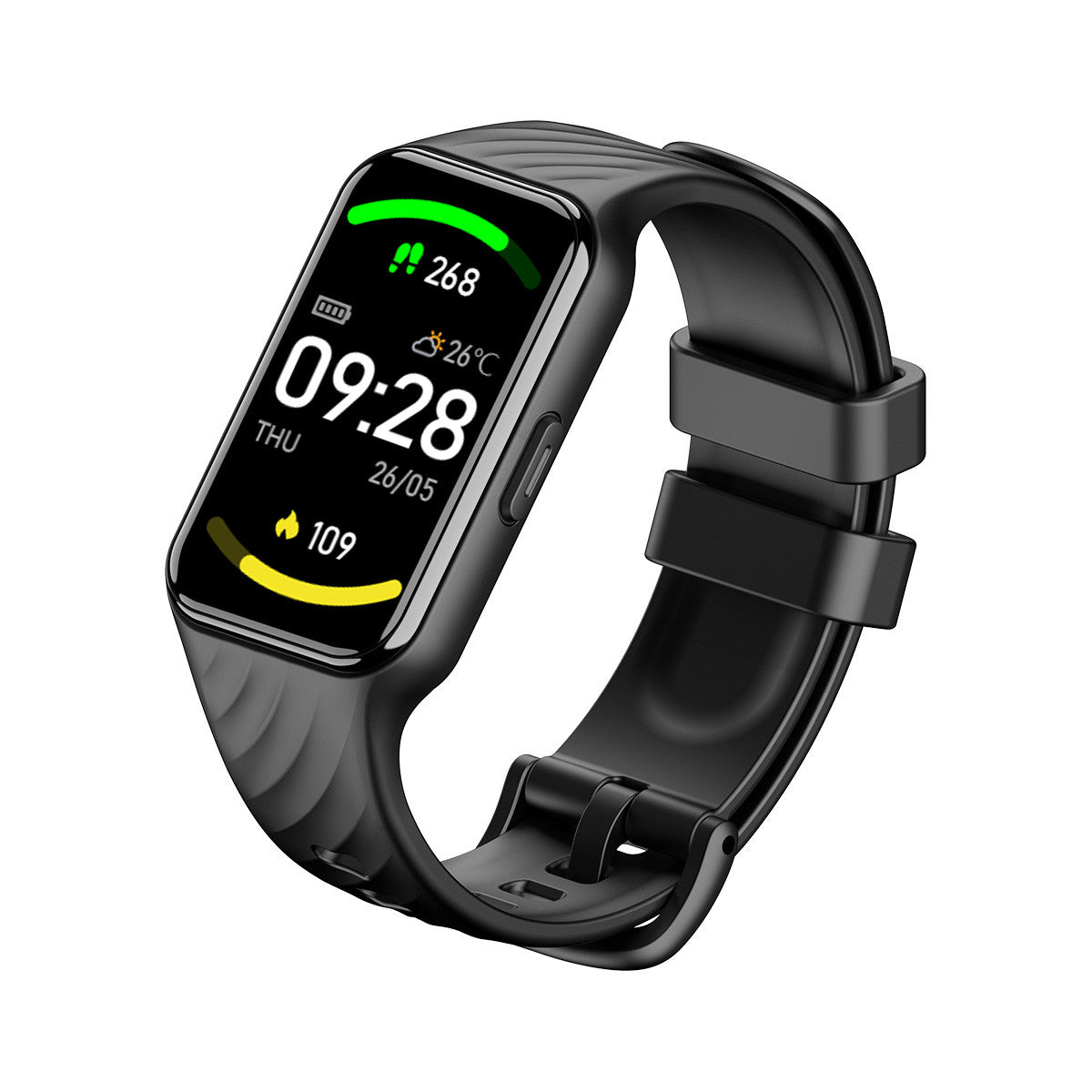 Blackview R10 (Smartwatch - 1.47'' - Water-resistant to 10 metres) Black