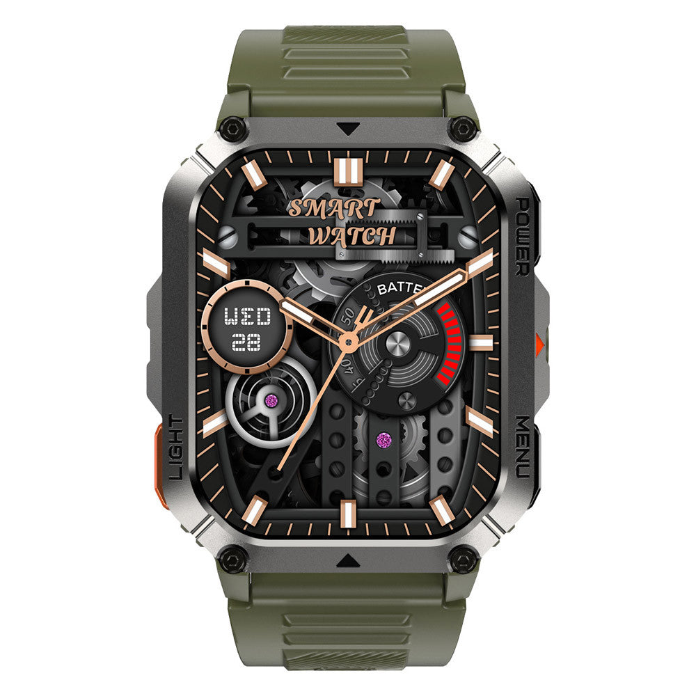 Blackview W70 Pro (smartwatch - 2.01'' - chiamate Bluetooth) Verde