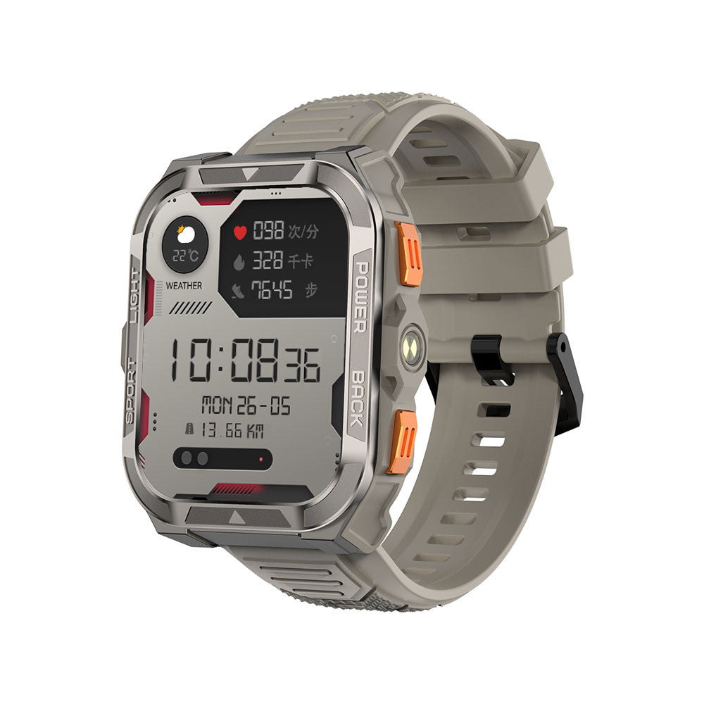 Blackview W80 Pro (Montre connectée - 1.91'' - Position GPS précise) Khki