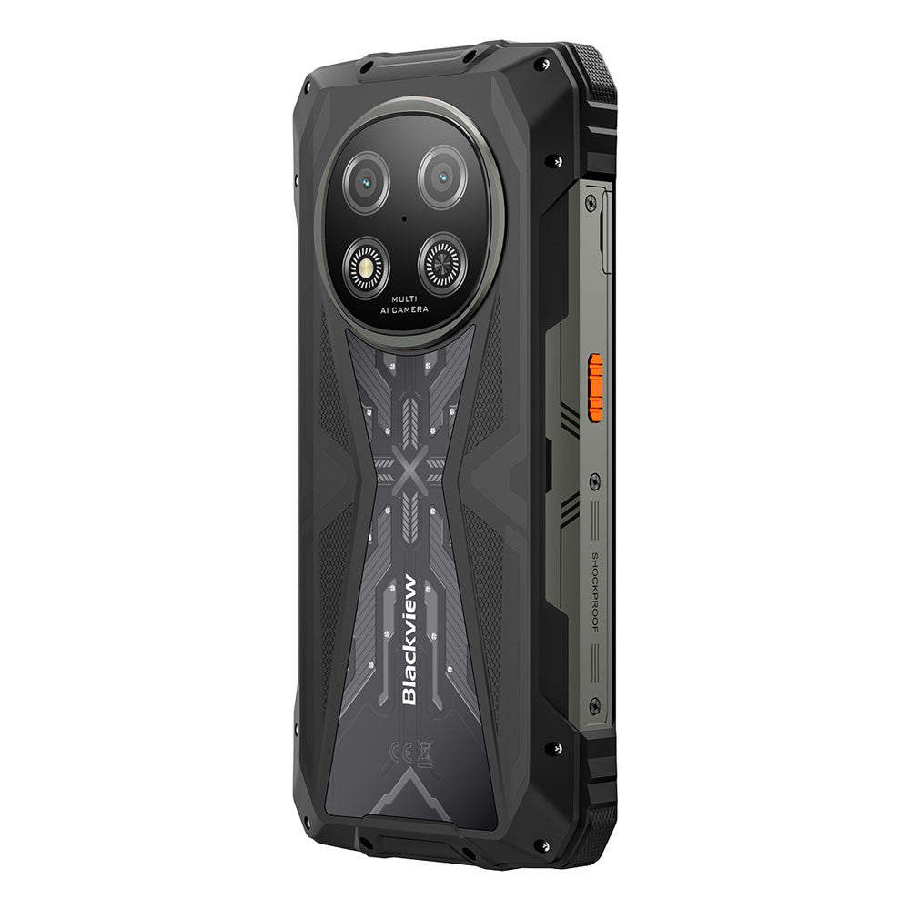 Blackview Rock 2 (NFC - 6.67'' - 12 GB, 256 GB ROM - 15000 mAh) zwart