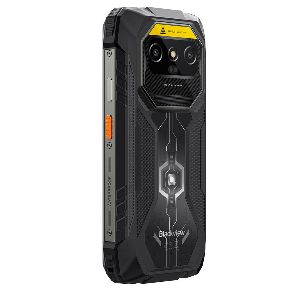 Blackview Rock 1 Pro (NFC - 6.56'' - 8 GB, 256 GB ROM - 15000 mAh) zwart