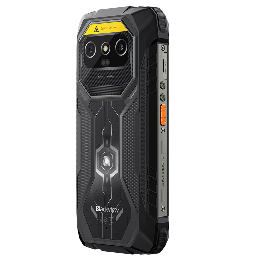 Blackview Rock 1 Pro (NFC - 6.56'' - 8GB, ROM 256GB - 15000mAh) Zwart