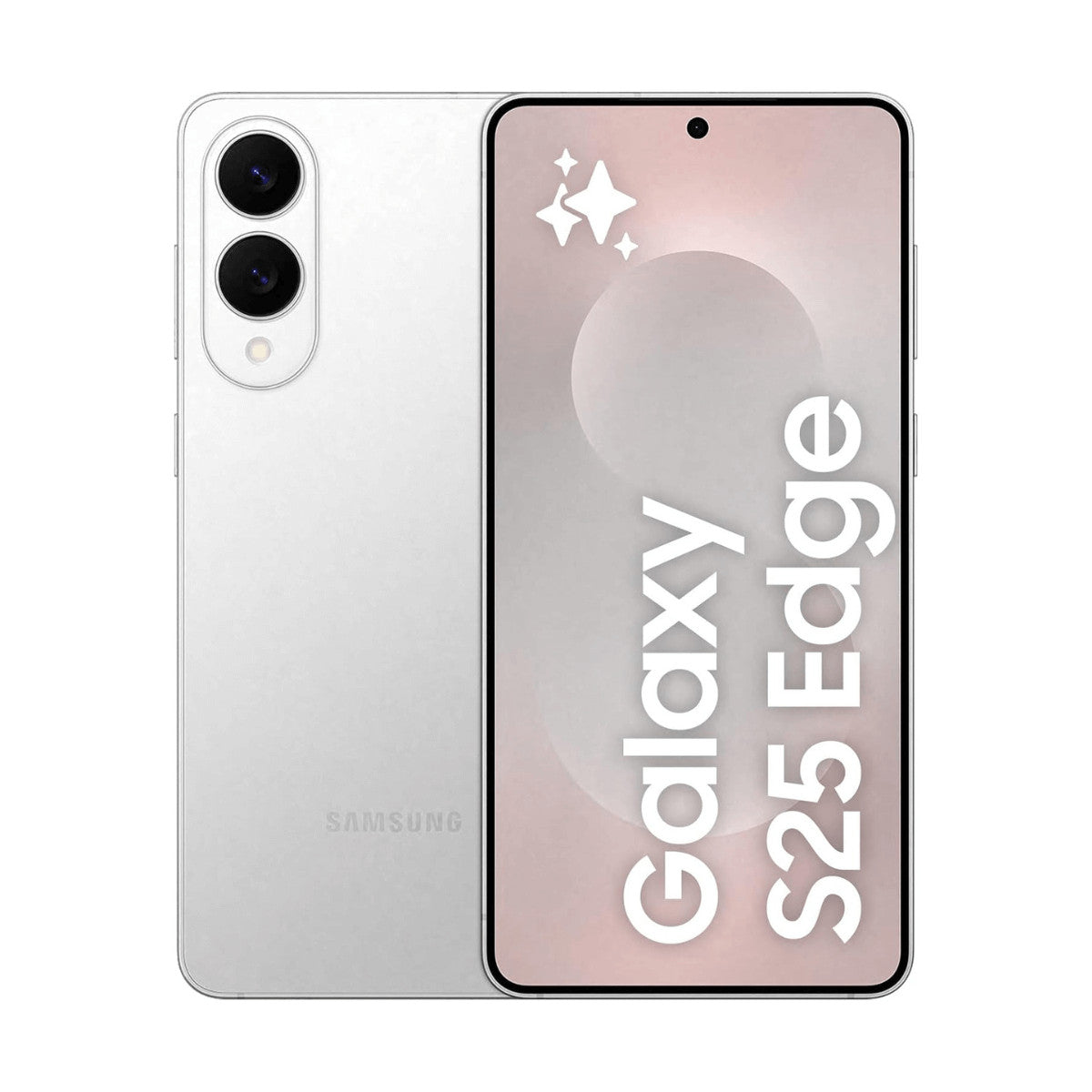 *****Samsung *S937 S25 EDGE (6.7'' – 12/256 GB – NO EU, 2 JAHRE GARANTIE DURCH HEM) Silber