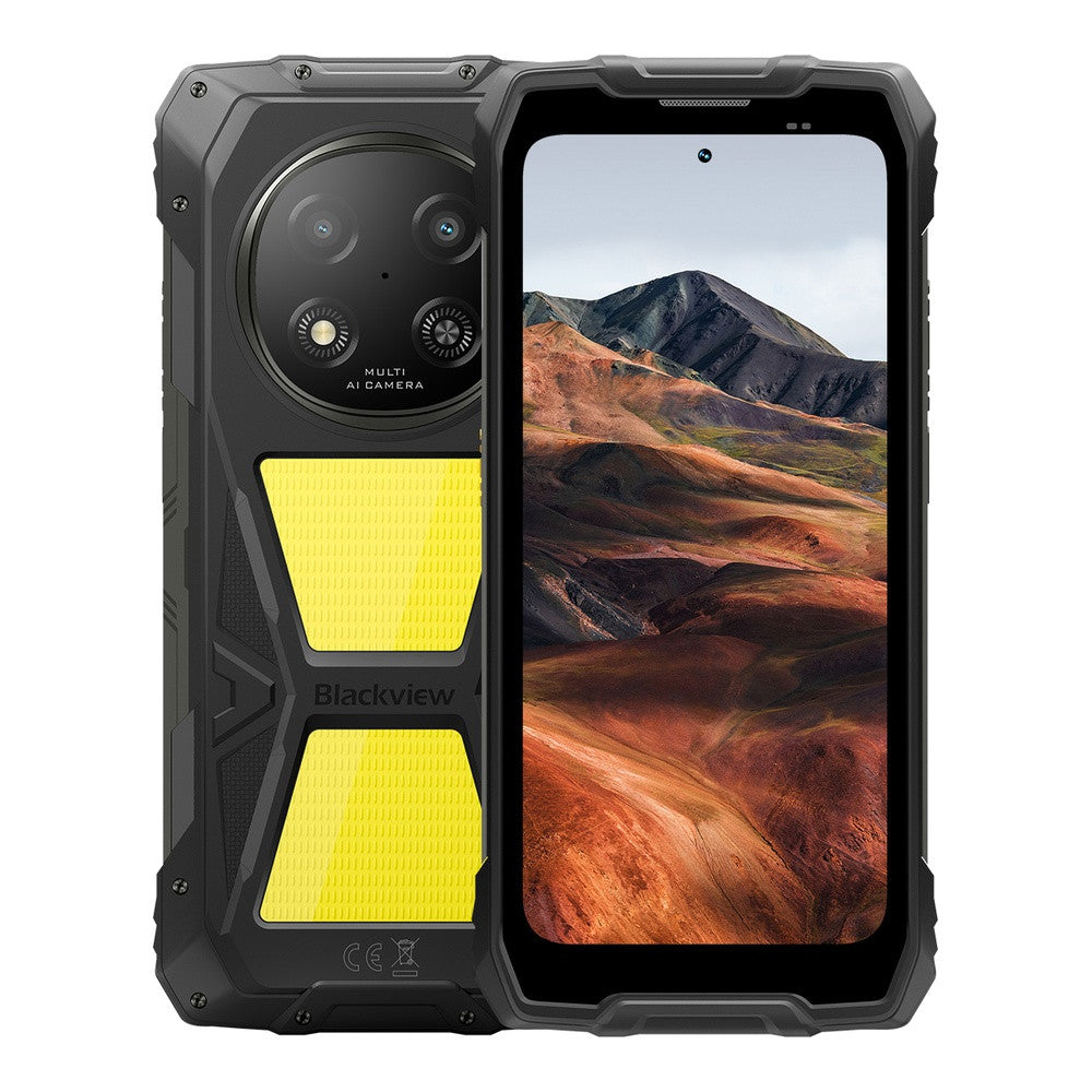 Blackview Rock 2 Pro (NFC – 6.67'' – 8 GB, 256 GB ROM – 15000 mAh) Schwarz