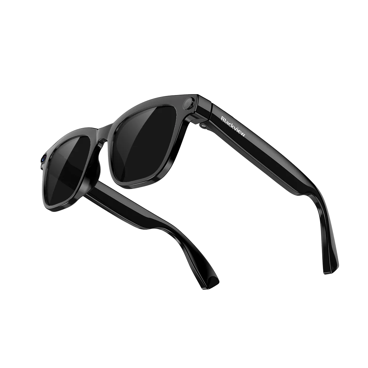 Blackview BV300 (Lunettes caméra - 8MP - AI voice assistant - BT - Wi-Fi - Solaire - IP54) Noir