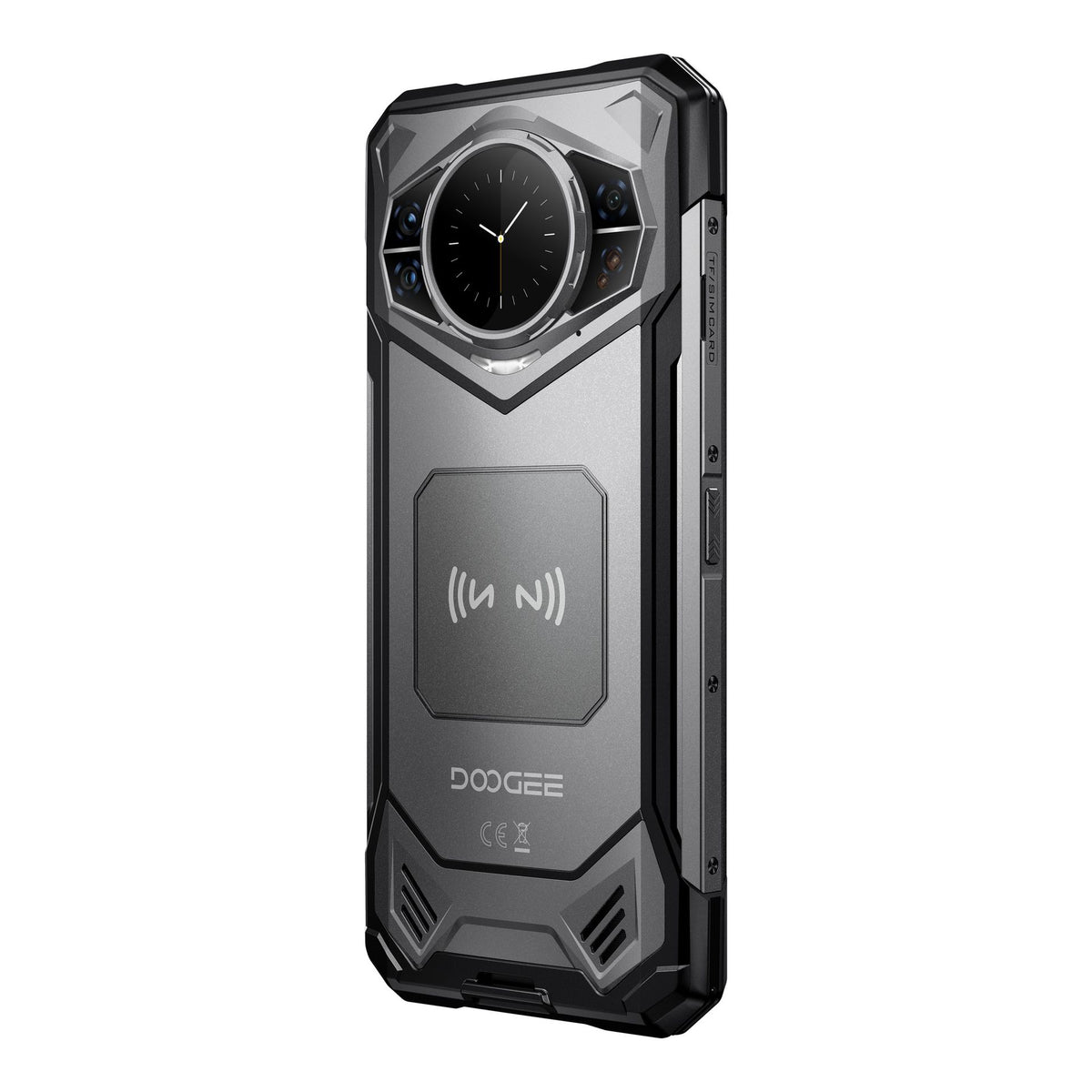 Doogee S200E (5G - NFC - 6.72'' - 256 Go, 8 Go RAM - 10100 mAh) Gris