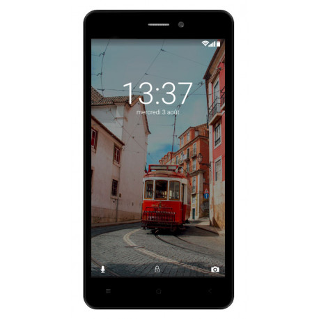 Konrow Link 55 - Smartphone 4G LTE - Android 6.0 Marshmallow - Ecran 5.5'' - 8Go - Double Som - Bleu Nuit