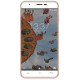 Konrow Cool 55 - Smartphone Android 6.0 - Ecran IPS 5.5'' - 8Go - Double Sim - Or Rose