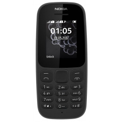 Nokia 105 (2017) Doble Sim Negro