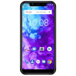 Konrow Must - Smartphone Android - 4G - Écran 5.85'' - Double Sim - 64Go, 4Go RAM - Noir