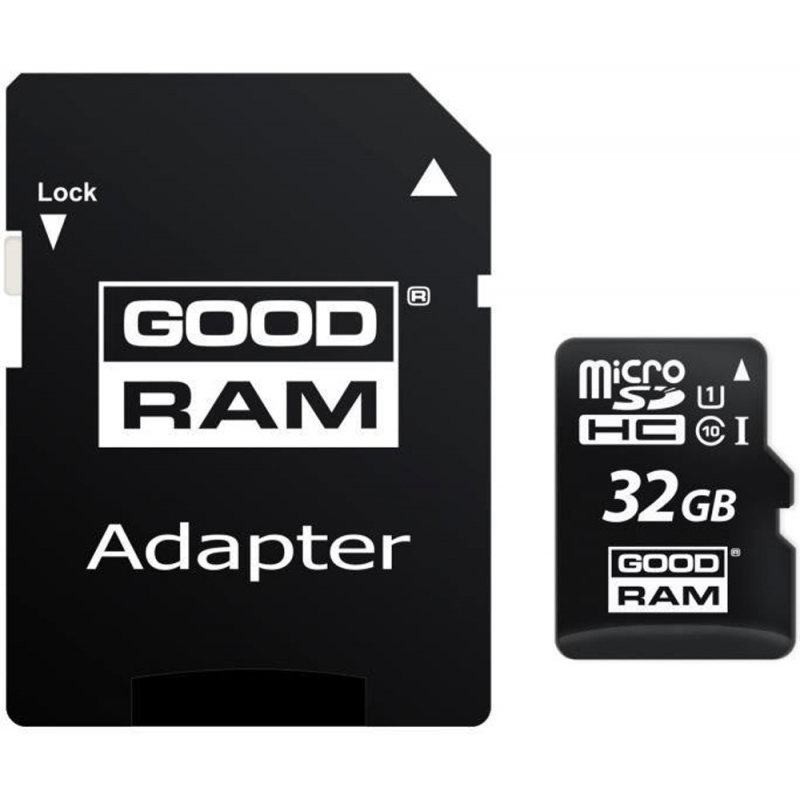 Carte MicroSD 32Go avec adaptateur