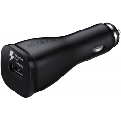 Samsung EP-LN915U - Adaptador USB para encendedor de cigarrillos - 2A - Carga rápida - Negro (Granel)