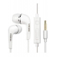Samsung EHS64AVFWE - Écouteur Intra Auriculaire d'Origine - Prise Jack 3.5 - Blanc (En Vrac)