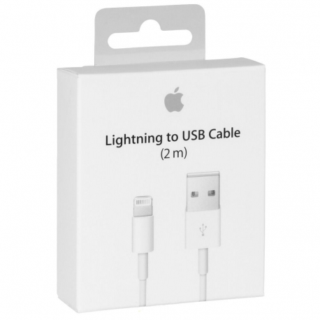 Grossiste Apple - Apple MD819 - Câble Lightning Original - 2m - Bla