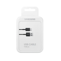 Samsung EP-DG930IBEG - Câble USB Type-C - 1.5m - Recharge rapide - Noir (Emballage Originale)