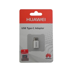 Huawei AP52 - Adaptateur Micro USB Vers USB Type C - Blanc (Emballage Original)