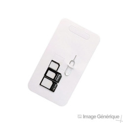 Adaptateur Sim - Nano Sim et Micro Sim - 3 en 1