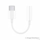 Adaptateur USB Type-C (Embout Long de 9mm) vers Jack 3.5mm - Blanc (En Vrac)