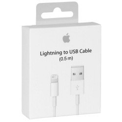 Câble Data USB Type C - 1m, Embout long de 8mm - Blanc (En Vrac)