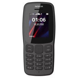 Nokia 106 - Dual Sim - Negro (Versión NO garantizada*)
