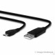 Câble Data Micro USB - 1m - Noir (En Vrac)