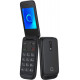 Alcatel 2053D - Téléphone à clapet - Noir